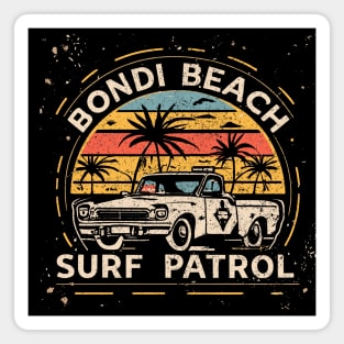 Bondi Beach Surf Patrol Magnet